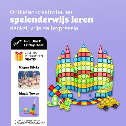 Magna Tiles - Magnetische Bouwtegels